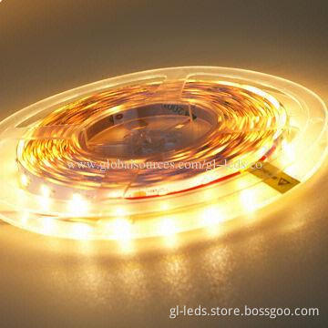 LED Flexible Strip Light, IP20/IP67 for Optional, 24V DC Input Voltage, 60W Power